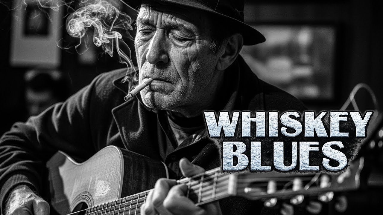 Relaxing Whiskey Blues Music | Slow Whiskey Blues Songs for Midnight Mood
