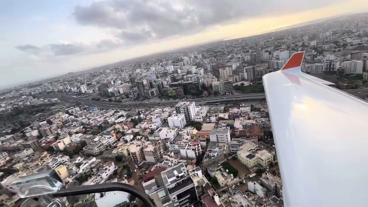 Stunning Approach at Dakar Yoff (GOOY)
