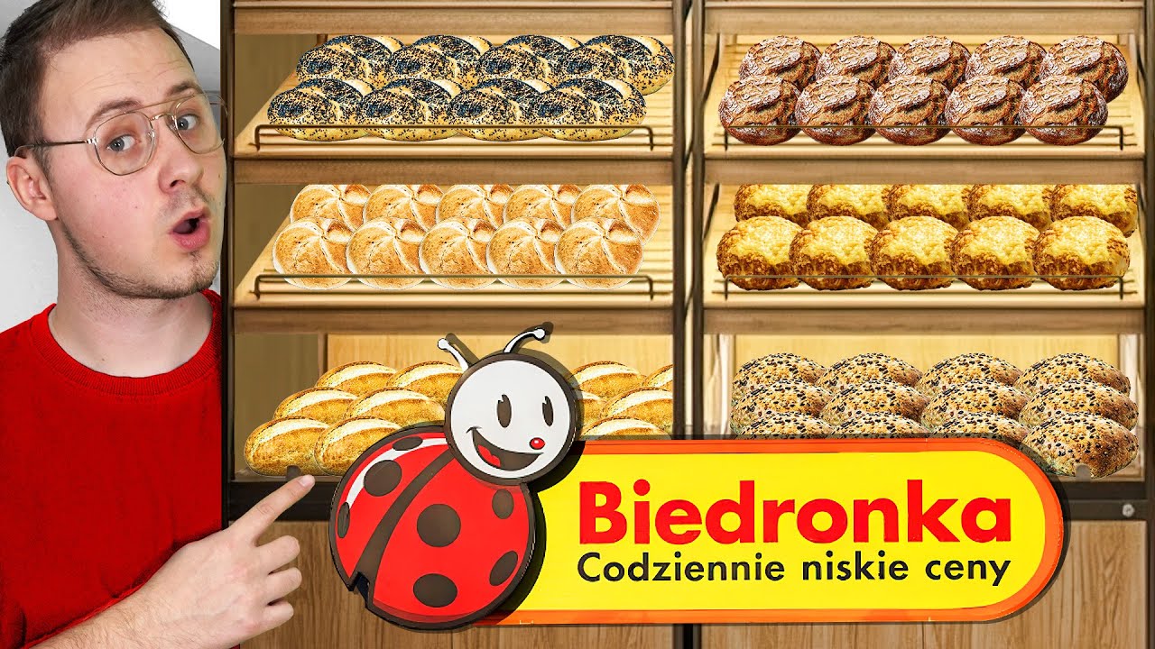 Zjedliśmy WSZYSTKIE BUŁKI z BIEDRONKI