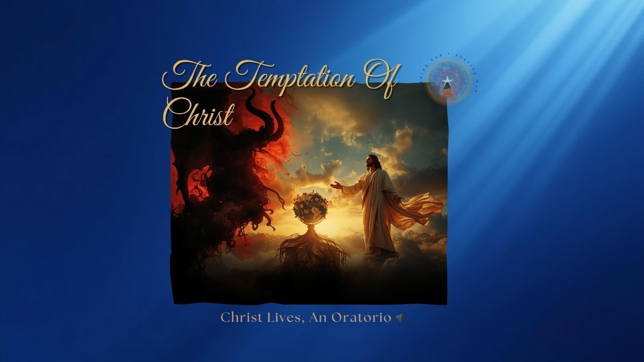 The Temptation Of Christ Christ Lives  Oratorio