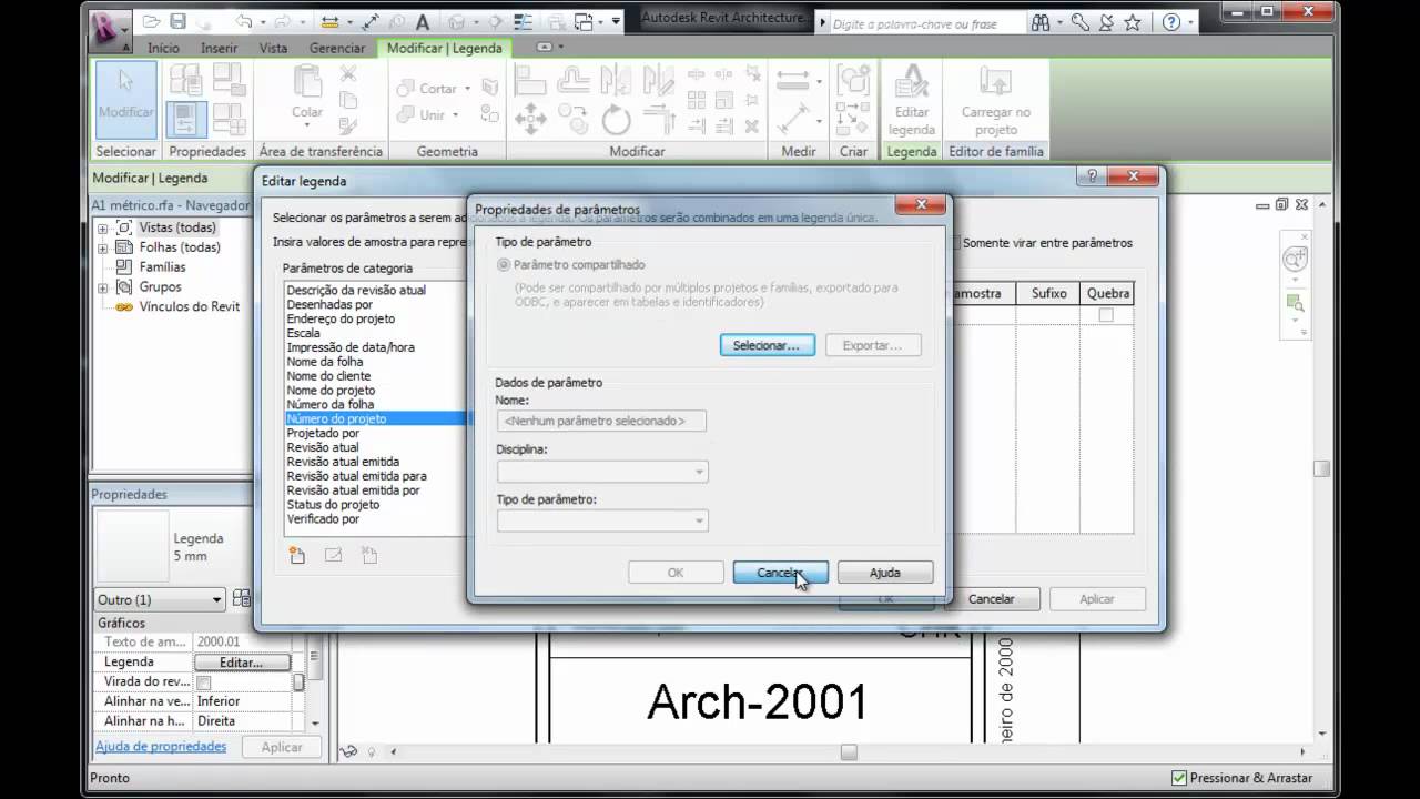 Revit I - 19 - Margens e Carimbos