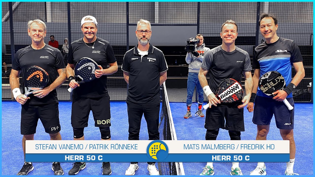 Herr 50 C final Svenska Padelcupen 2021 1