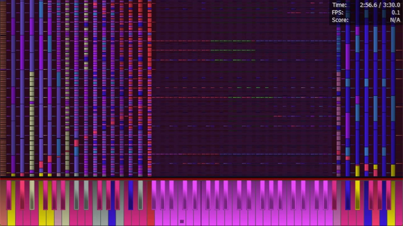 [Black MIDI] Hamster Dance Remake - 42.64 Million Notes || PFA Legit Run