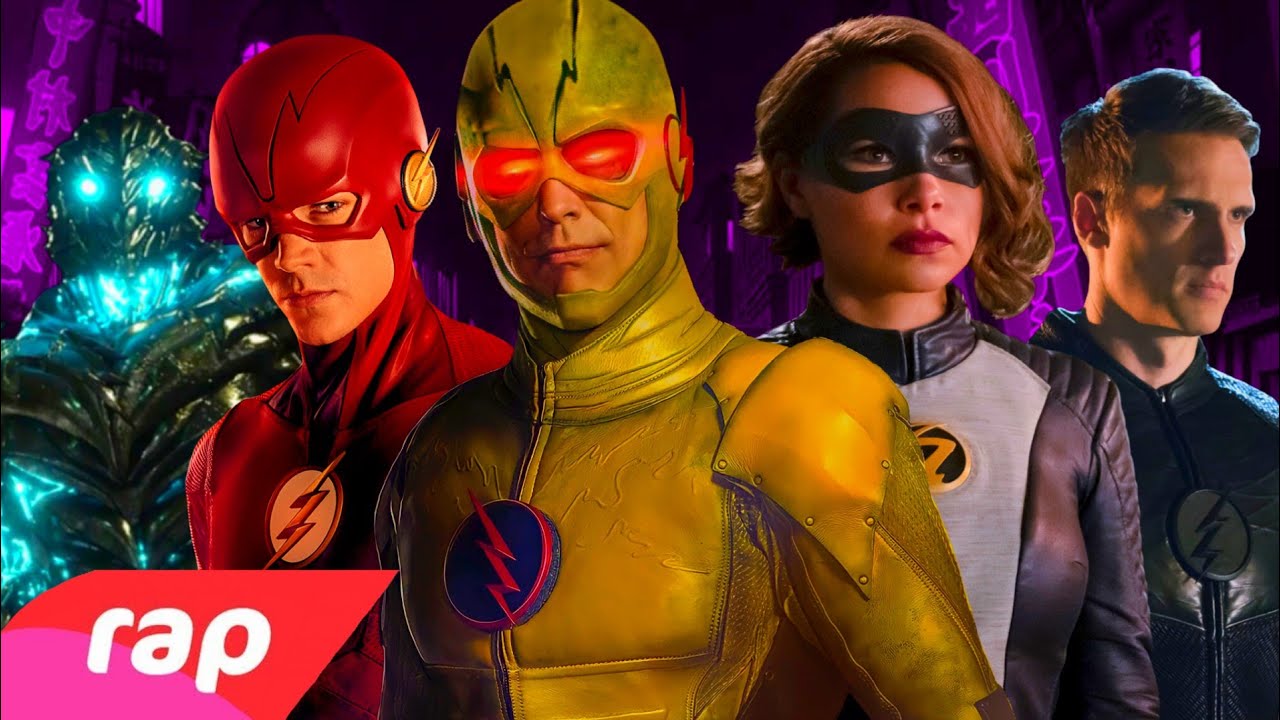Rap dos Velocistas (Flash, Wally West, XS...) Ft. @SaoriKiim  | YukiRap
