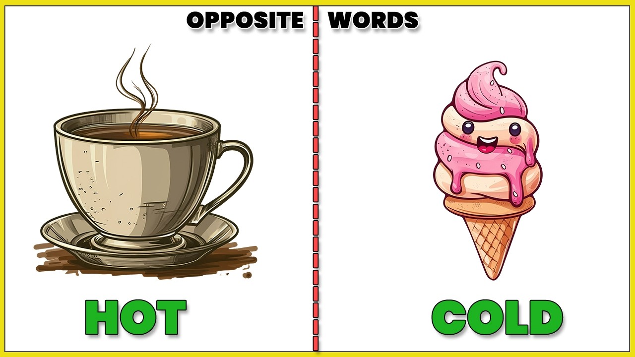 GUESS THE OPPOSITE WORD 🧠 | Fun Antonyms Quiz for Kids