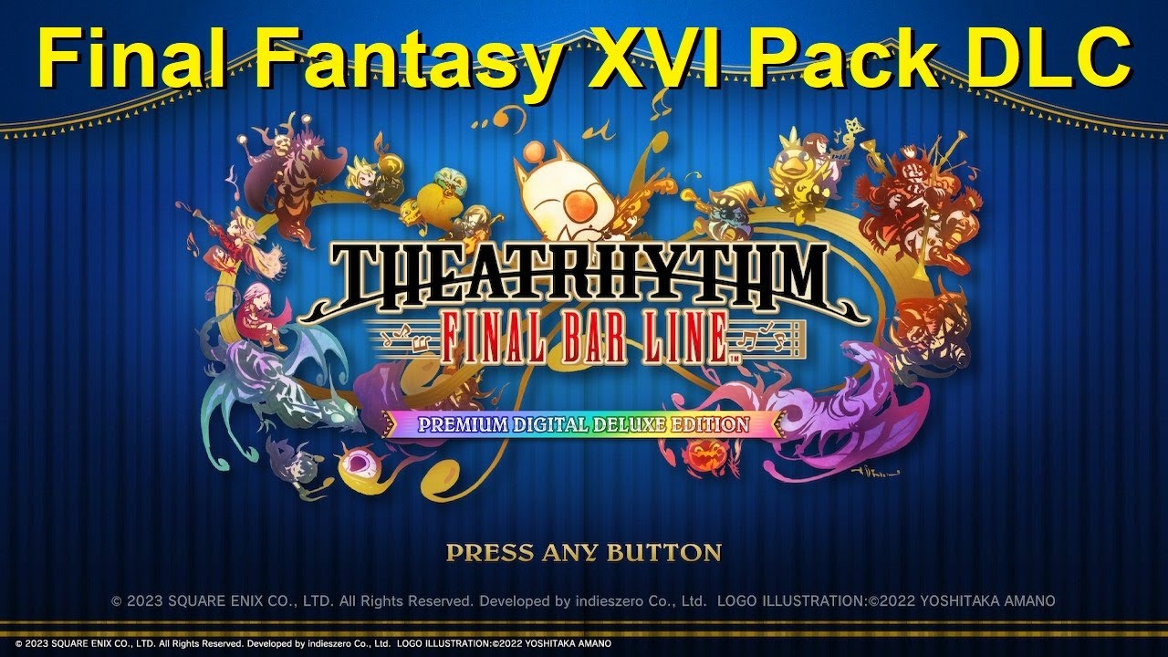 Final Fantasy XVI Pack DLC for Theatrhythm Final Bar Line