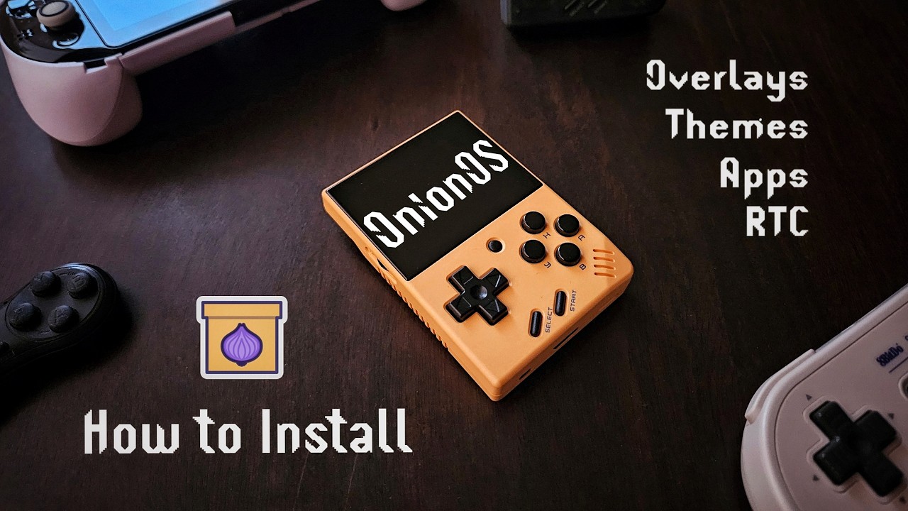 Installing OnionOS in the Miyoo Mini (+) in 2025 ft. Mini v4 Setup: Overlays, apps and themes.