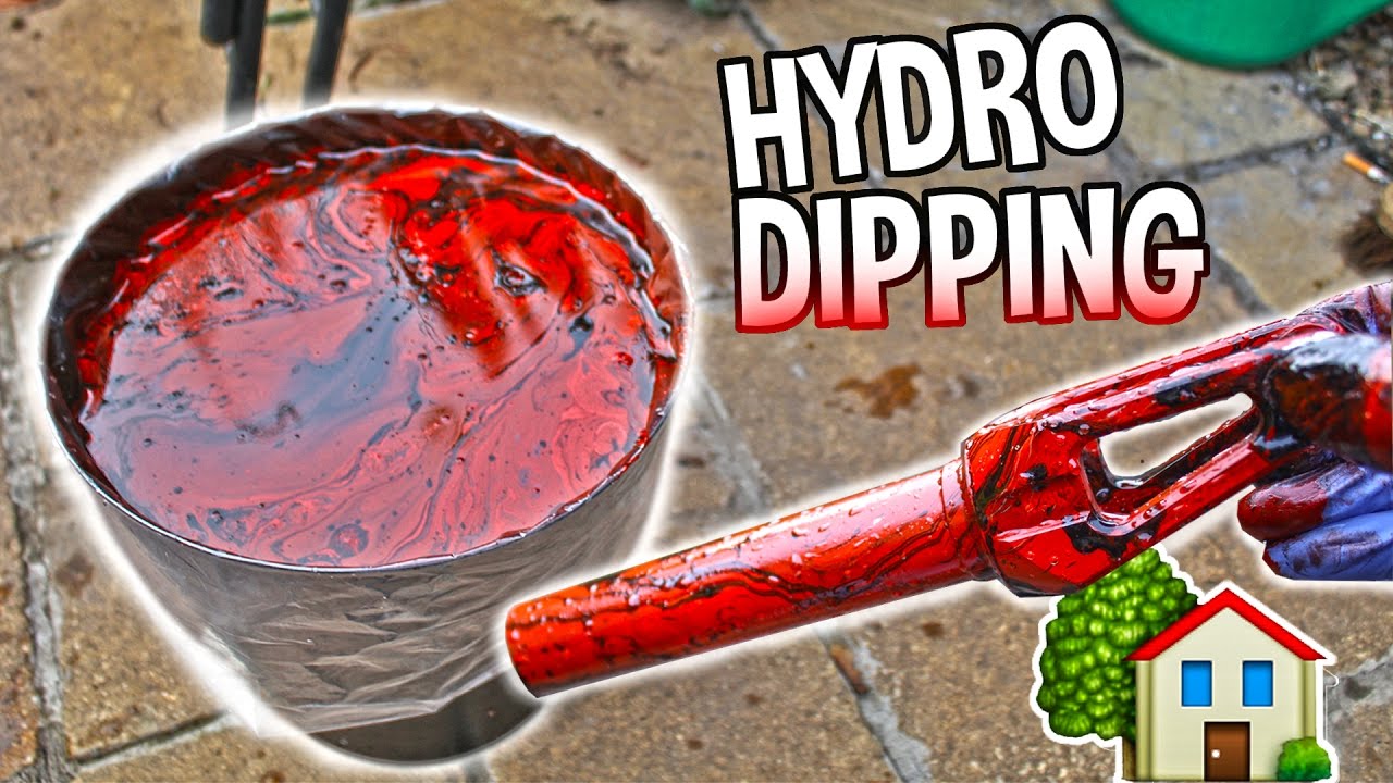 $4 SCOOTER LIFE HACK! (HYDRO DIP)