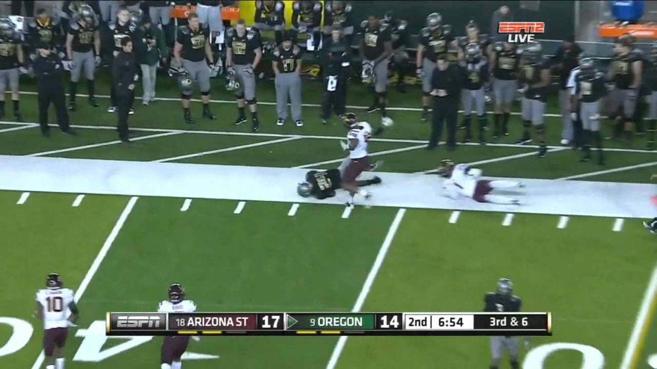 Kenjon Barner vs Arizona & ASU 2011