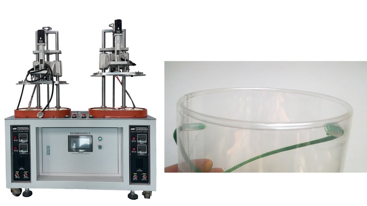 132 mm PET cylinder curling machine ,Cylinder bottom edge curl machine ,machine factory