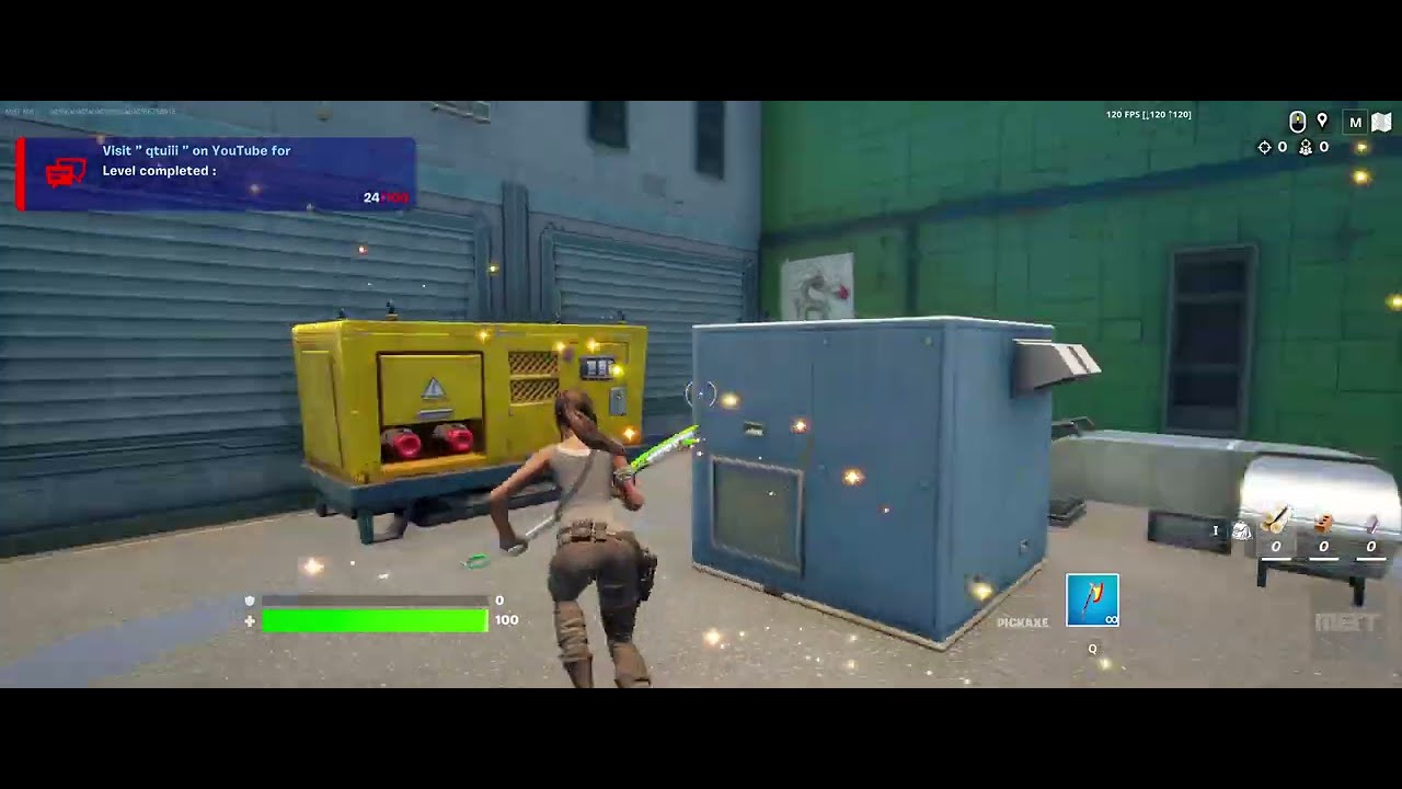 How YOU Can Complete Levels 21,22,23,24,25 in Fortnite 100 ESCAPE ROOM 🚪 by qtuiii? Tutorial