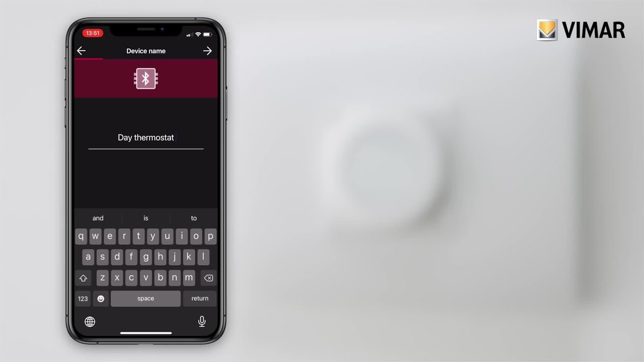View Wireless app and connected thermoregulation by Vimar