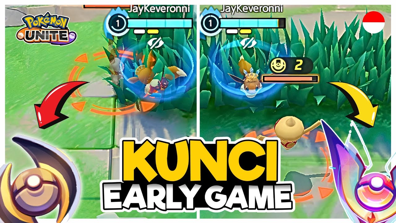 3 rahasia menguasai early game! | Pokemon Unite Indonesia