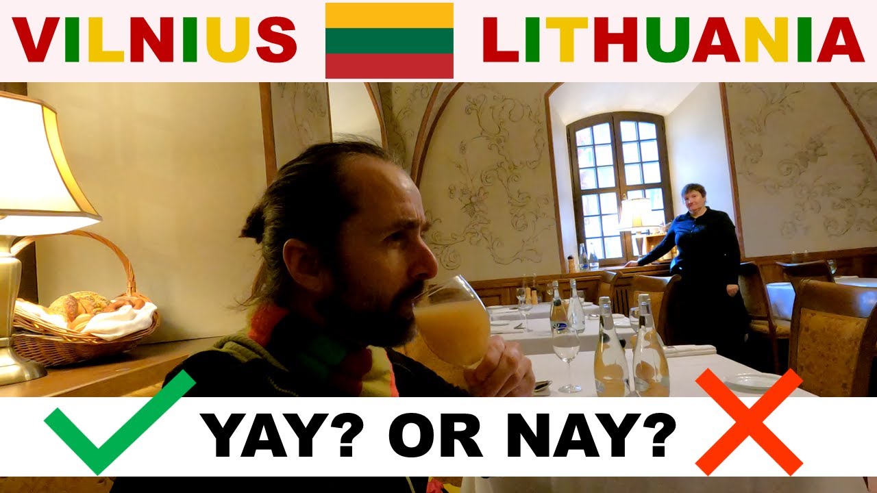 Should you visit VILNIUS, LITHUANIA? Old Town & Lithuanian Food