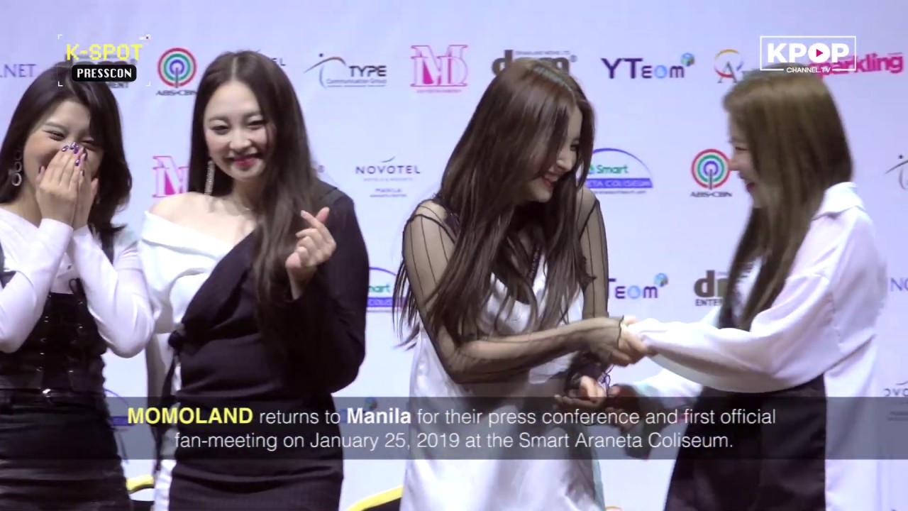 🔵 [HD] MOMOLAND Live in Manila Press Conference 190124