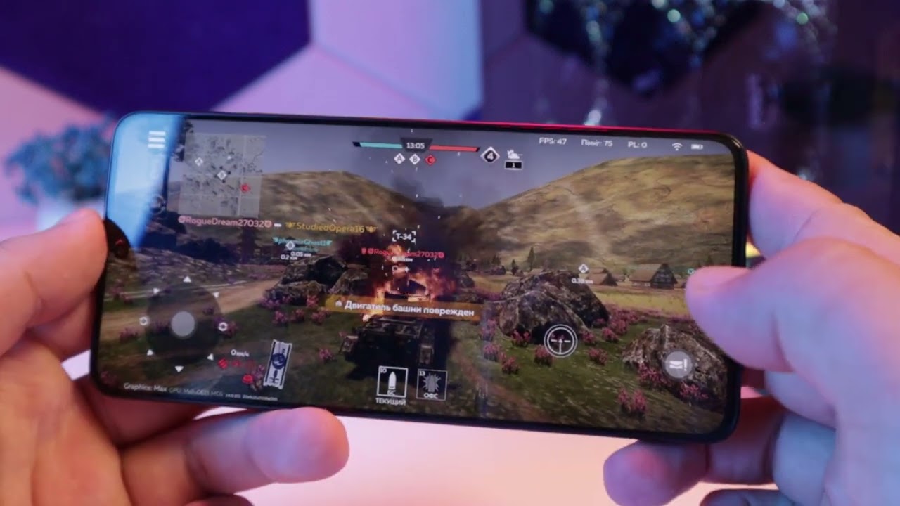 Игровой тест POCO X6 Pro в War Thunder Mobile