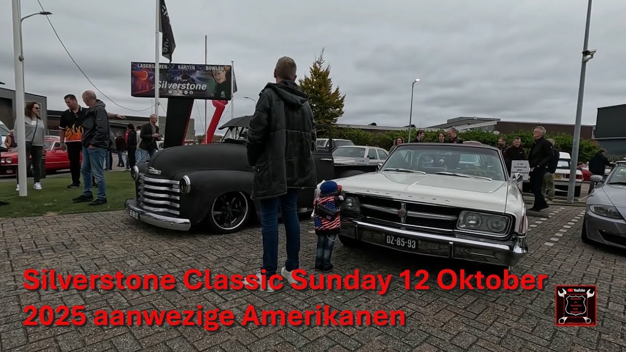 Silverstone Classic Sunday 12 Oktober 2025 aanwezige Amerikanen Bezoeken met Morpheus.