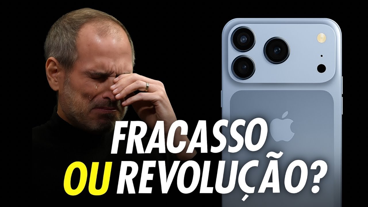 🚨 FRACASSO ou REVOLUÇÃO? iPhone 17: O Design Mais Revolucionário da História da Apple!