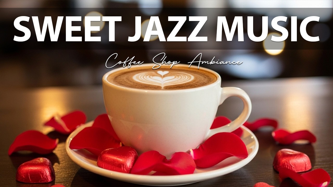Sweet Jazz Music ☕Coffee Shop Ambiance Bossa Nova for Focus, Relax & Good Mood.