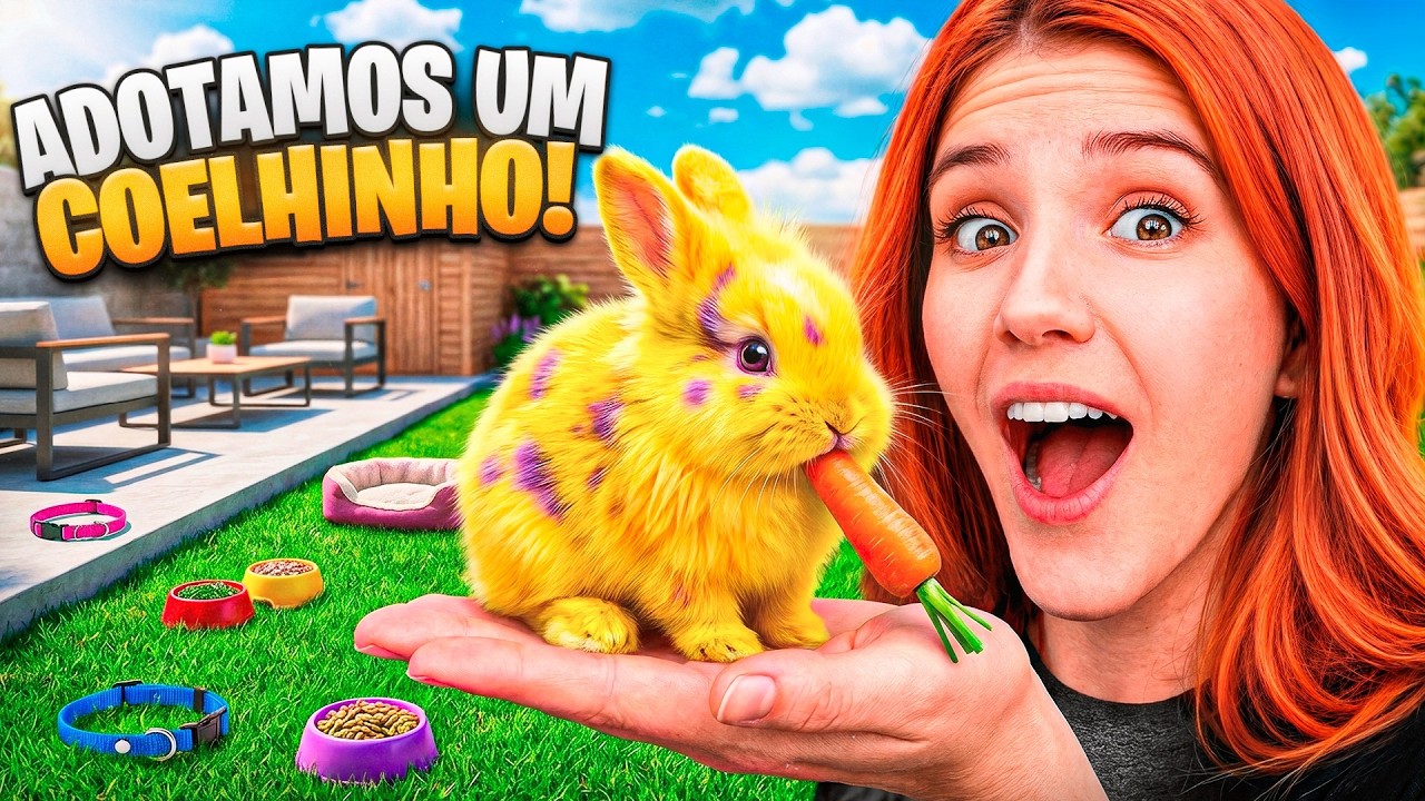 EU ADOTEI UM NOVO PET