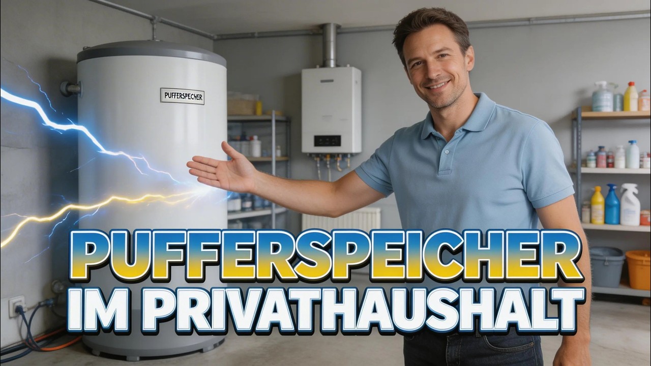 🔥 Was ist ein Pufferspeicher? Einfach & verständlich erklärt! | Heiztechnik & Energie sparen 🔥