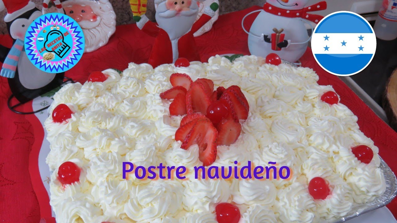 Postre navideño  - Las recetas de Anita