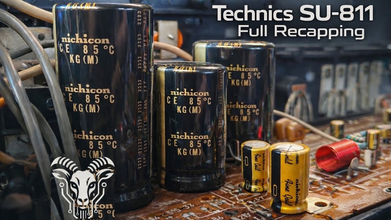 Technics SU-8011 – Full Recapping