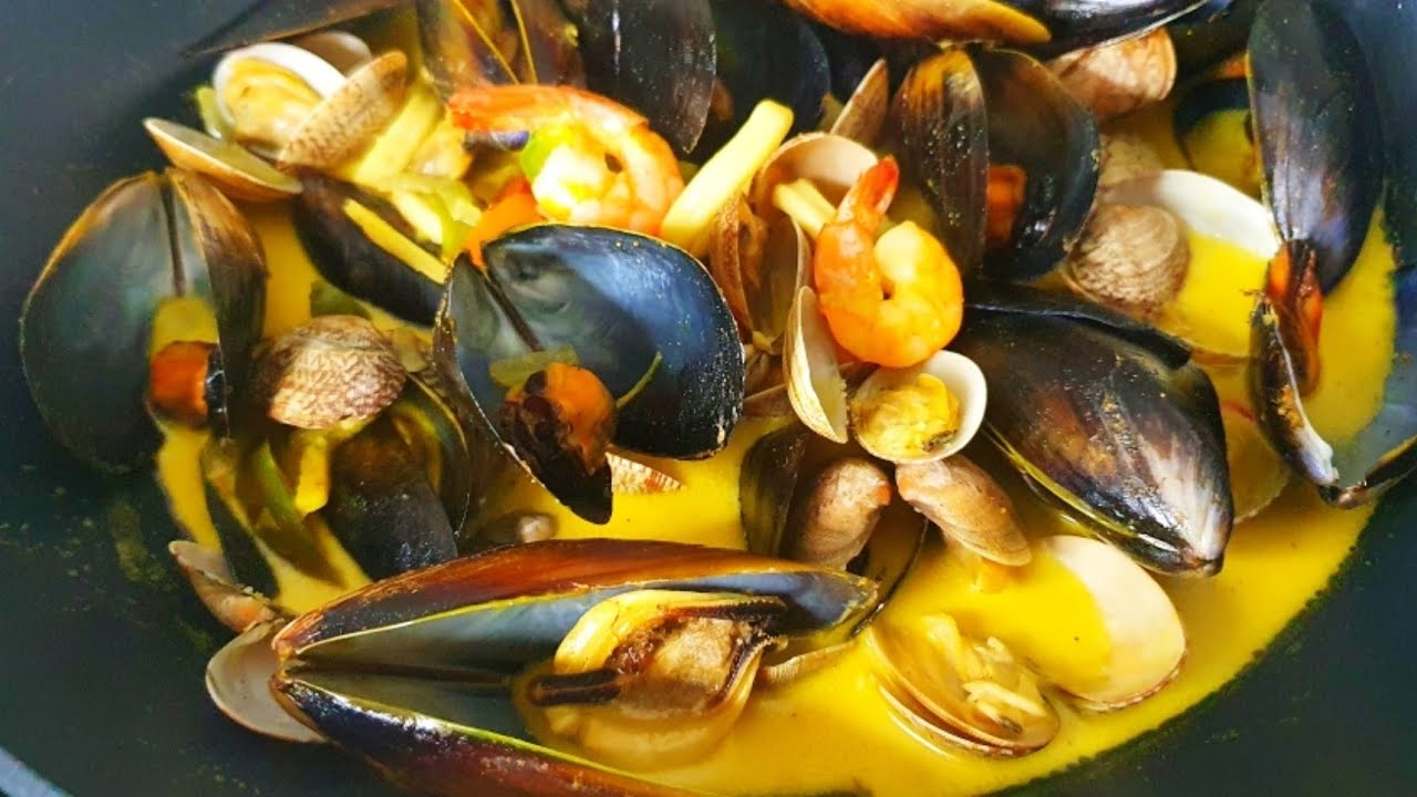 Pinoy Seafood Curry