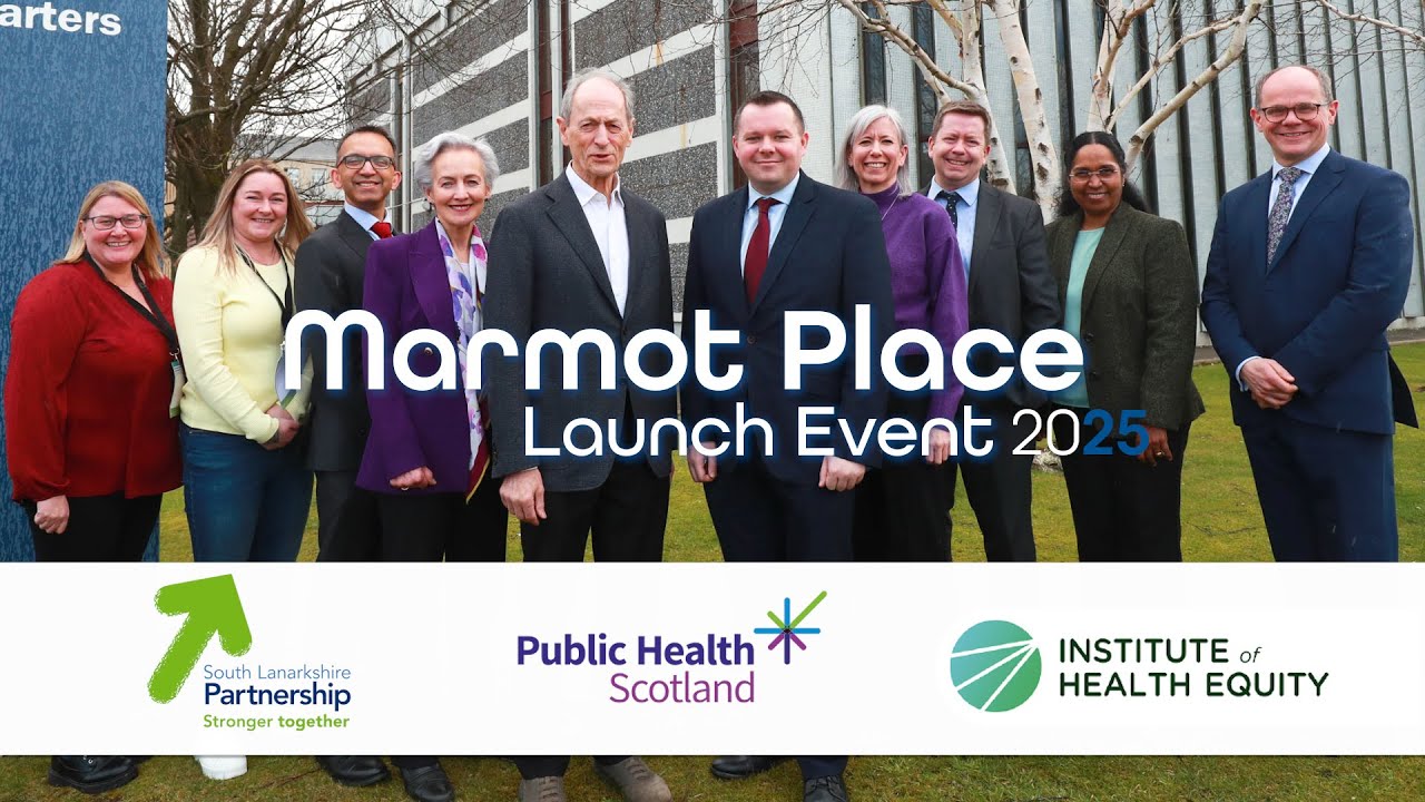 South Lanarkshire becomes a Marmot Place.