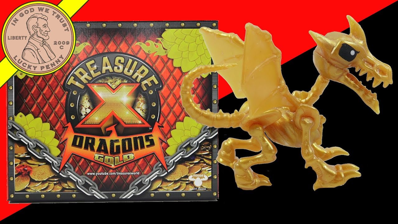 Treasure X Dragons Gold Dig Its - Golden Dragon