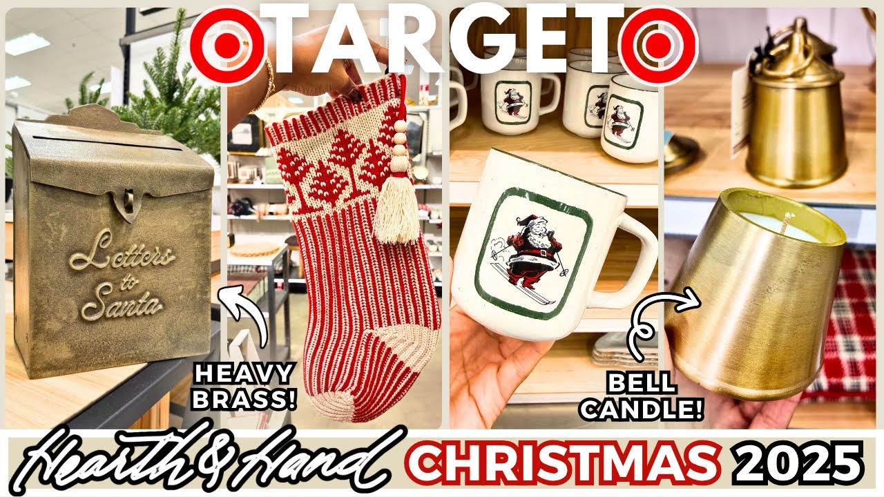 Рождественская коллекция Target Hearth & Hand 2025 🎄 | Покупайте вместе со мной необходимые рожде...