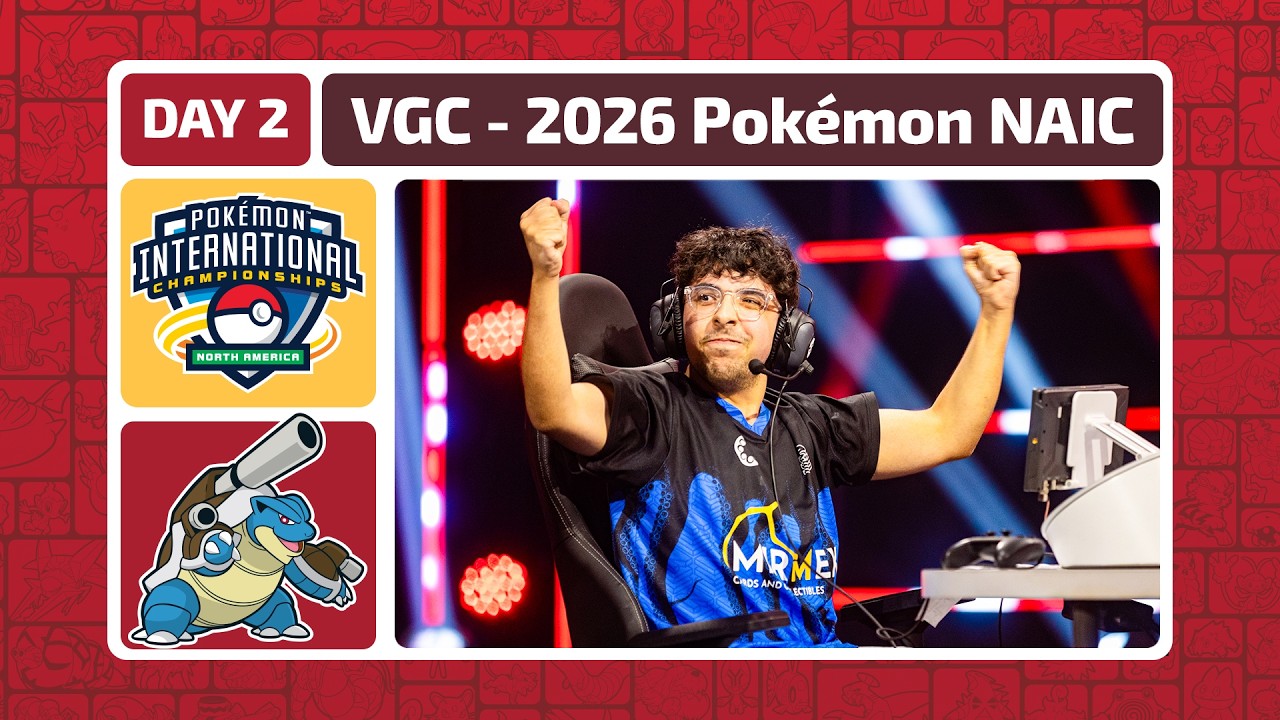 VGC Day 2 | 2026 Pok&eacute;mon North America International Championships