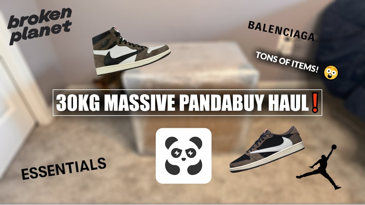 📦30-КИЛЛОГРАММНАЯ ПОКУПКА PANDABUY ❗| ВАШИ ТОВАРЫ, JORDAN, TRAVIS SCOTT, BALENCIAGA И ДРУГИЕ 💲😲