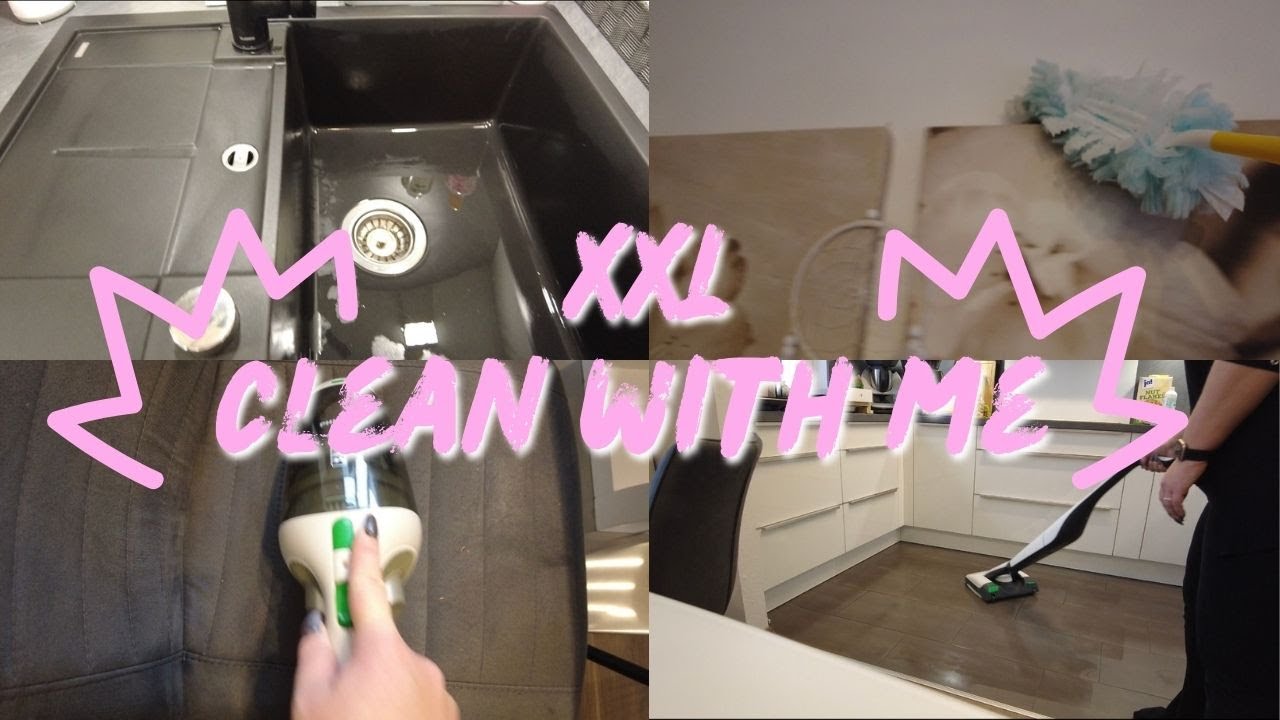 🧹XXL Clean with me 🧽XXL Küchen- und Esszimmerputz🧼Putzmotivation 💪ich habe WIEDER umdekoriert 😂