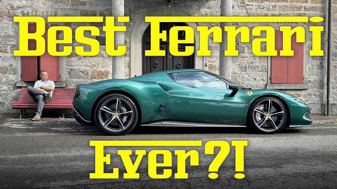 Ben Collins ex Stig Drives FERRARI 296 GTB on EPIC Italian Mountain Roads!