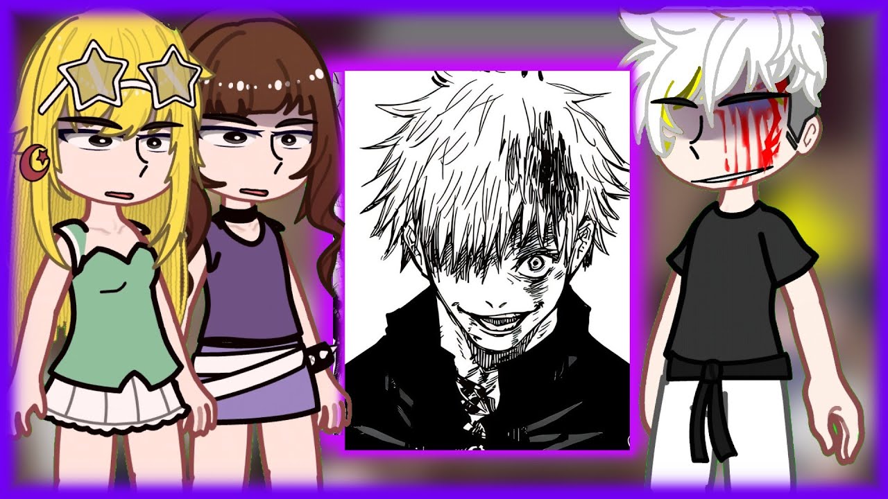The Loud House react/reagindo to ➱ Lincoln as saturo gojo || Gacha react || WiseChicken