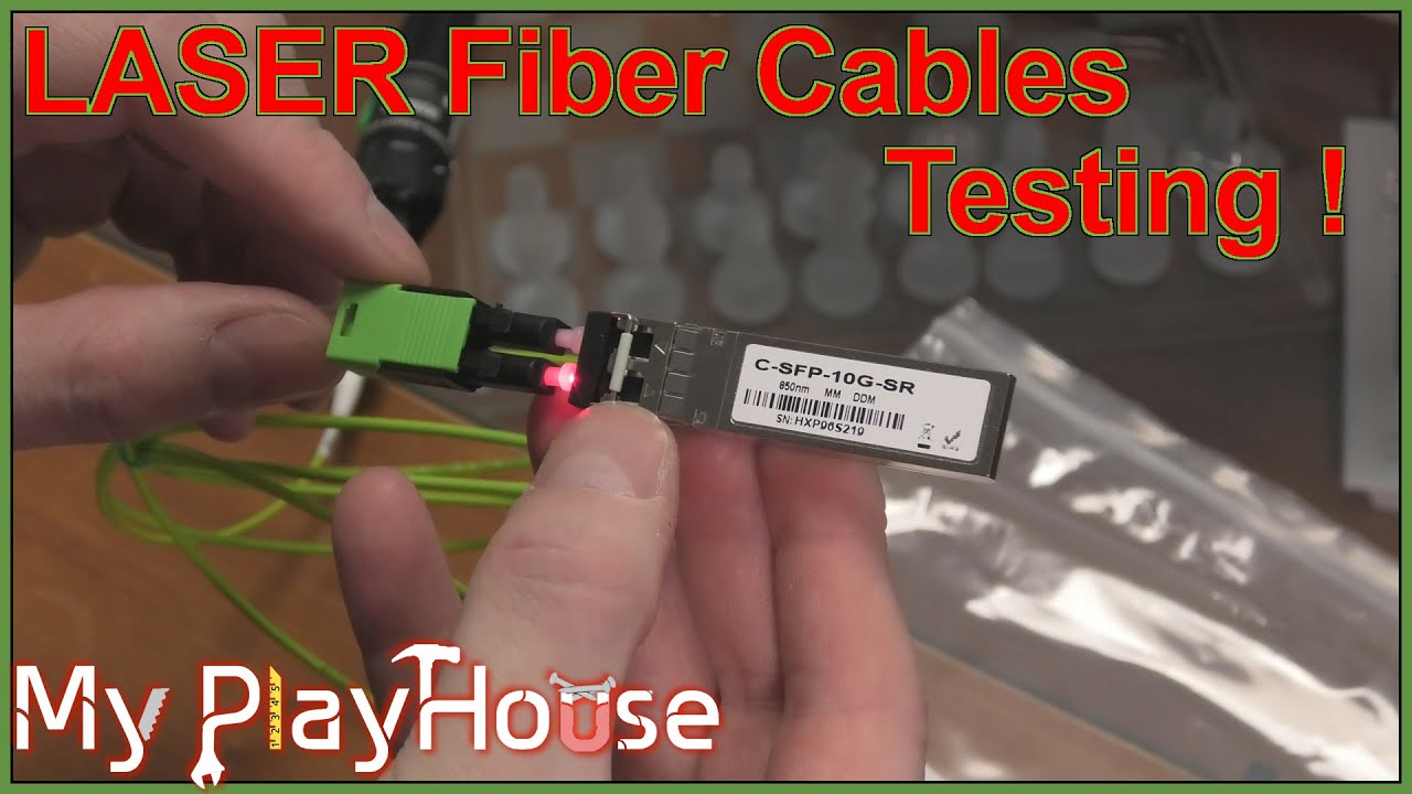 Cleaning Fiber Optic Cable, & Verifying with Microscope - 1154