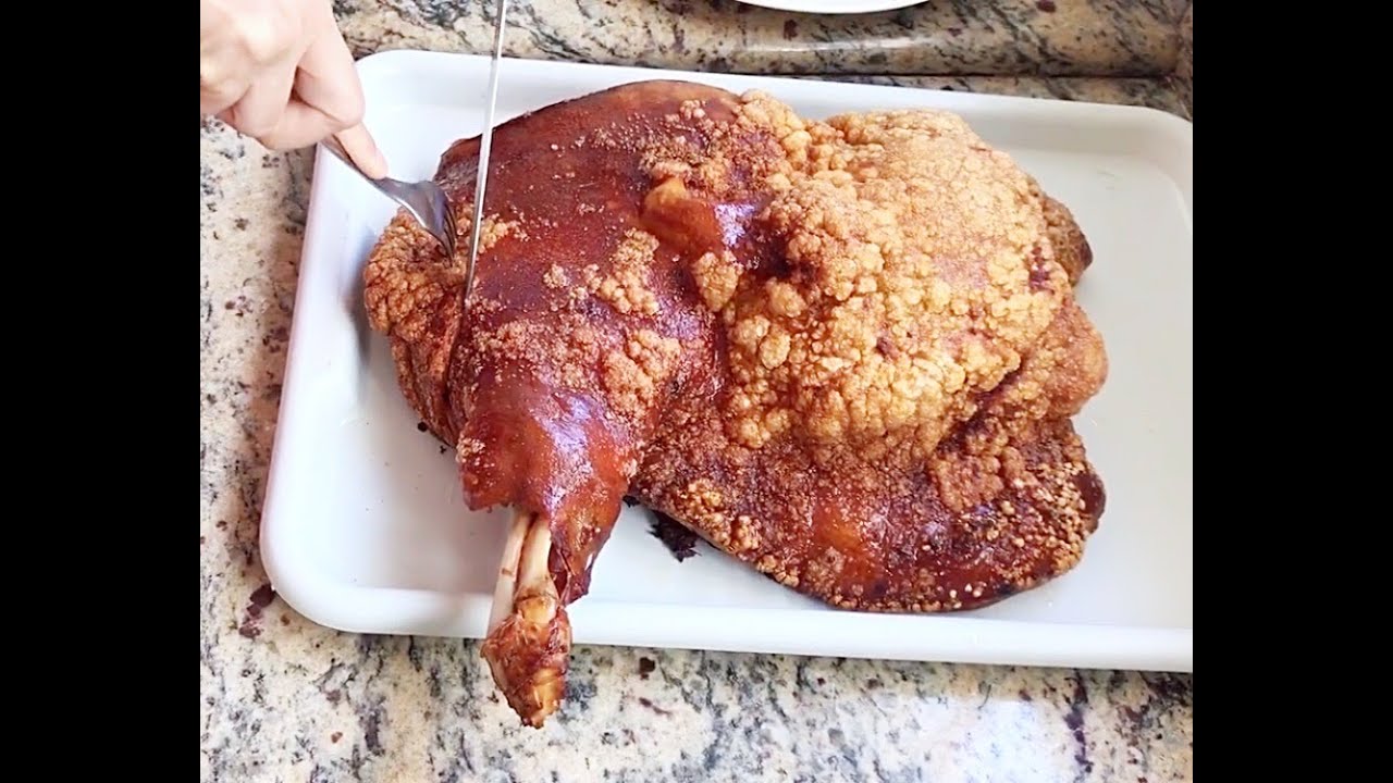 Como fazer Porco a Pururuca - Receita f&aacute;cil passo a passo