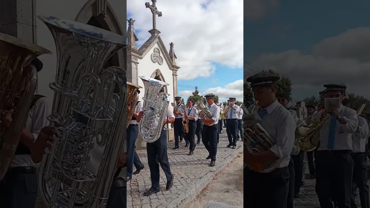 A BANDA NO CEMITÉRIO...