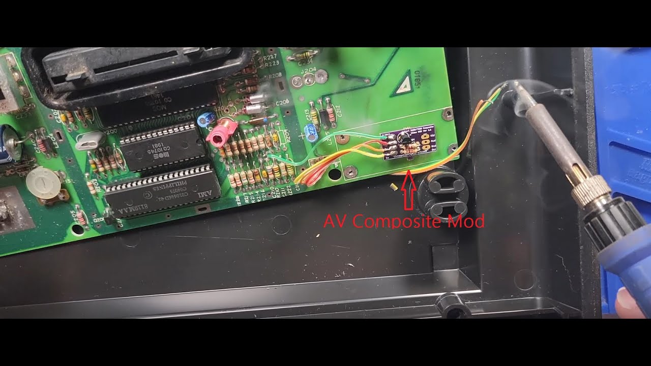 Atari 2600 Composite Mod