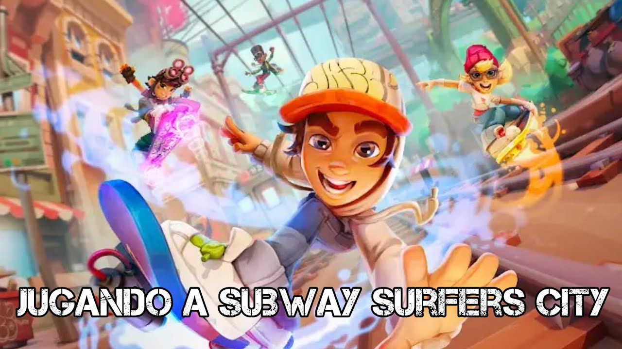 Jugando a Subway surfers city 