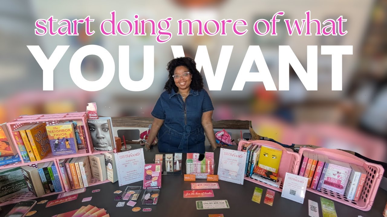 ꕥstart doing exactly what you want to do| my pop-up bookshop recapꕥ