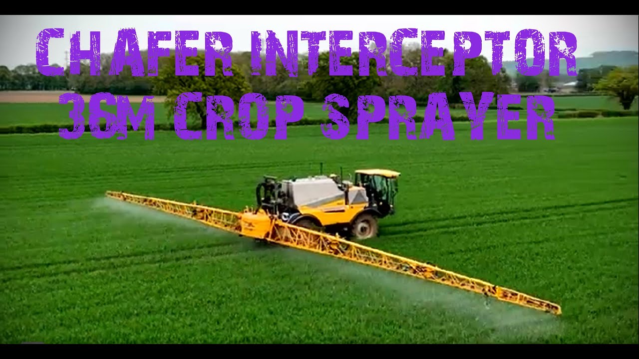 CHAFER INTERCEPTOR 5000LTR  36M CROP SPRAYER YORKSHIRE UK