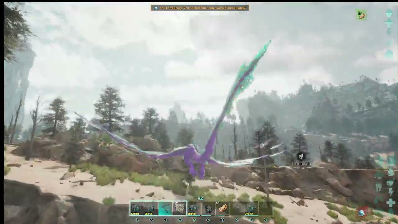 Insane Meat Run Location – Ark Ascended The Center Map Cave Top!