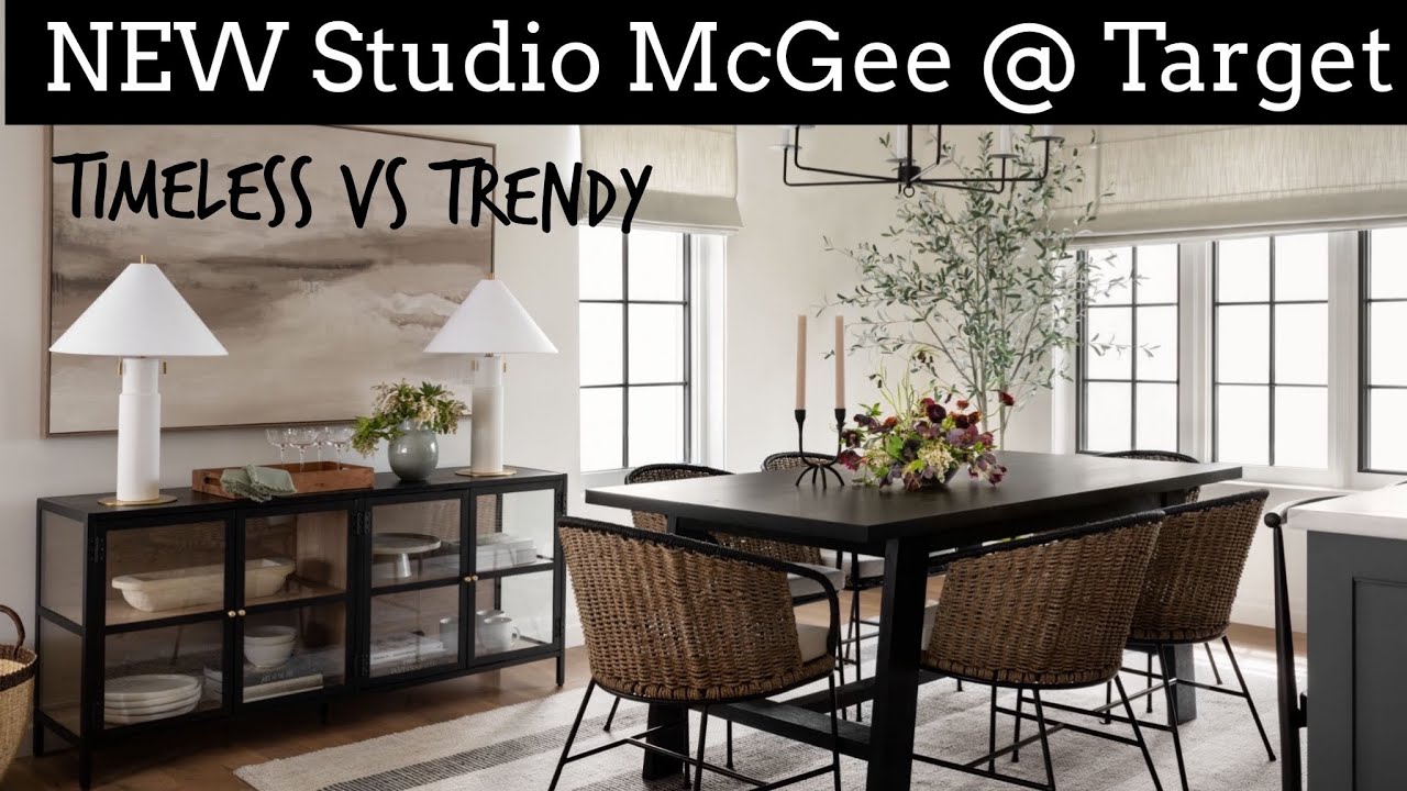 Studio McGee at Target: Styles for Modern, Coastal, English Countryside, Eclectic, Art Deco & more