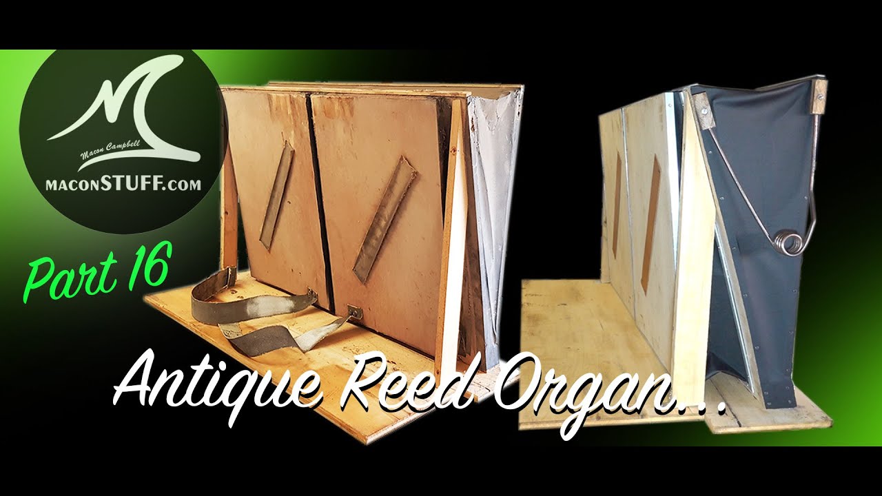 Reed Organ Restoration - Part 16 - Bellows Rebuild Complete