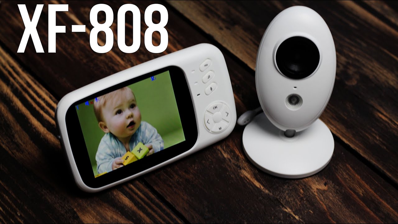 Распаковка и обзор видеоняня Video Baby Monitor XF-808
