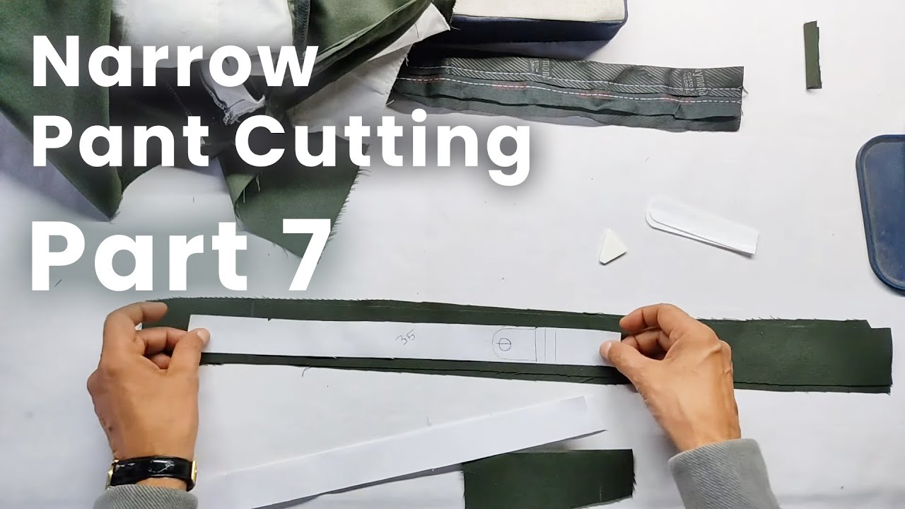 Narrow pant cutting man | Narrow pant man | Nero pant | narrow pant cutting and stitching man