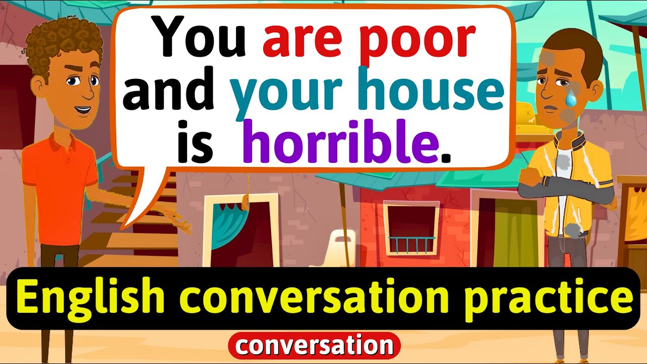 Practice English Conversation (Identity crisis - Family life) Improve English Speaking Skills