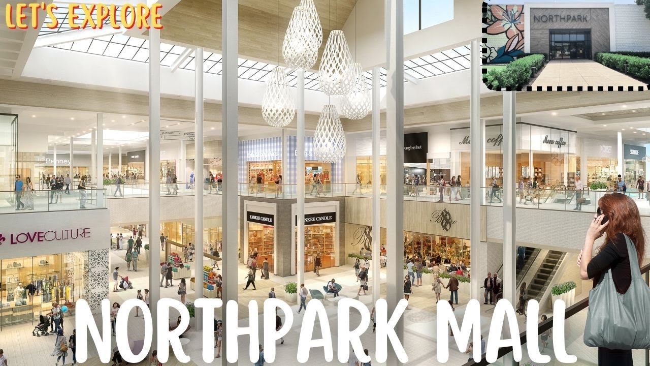 Давайте исследуем торговый центр Northpark Mall, Риджленд, Миссисипи